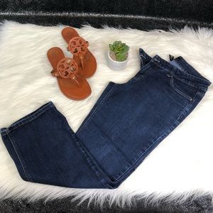 White House Black Market cropped jeans